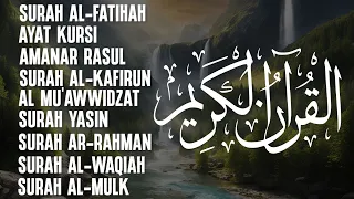 Al Fatihah Ayat Kursi Amanar Rasul Al Kafirun Al Muawwidzat Yasin Ar Rahman Al Waqiah Al Mulk