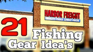 Harbor Freight has great fishing gear