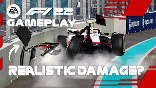 Does The F1 22 Game Have REALISTIC DAMAGE? | F1 22 Gameplay 😍