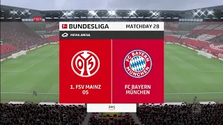 FIFA 23 | FSV Mainz 05 vs FC Bayern Munchen - MEWA Arena | Gameplay