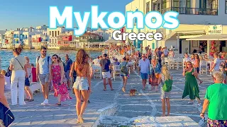 Mykonos, Greece 🇬🇷 - Summer Walk - September 2022 - 4K HDR
