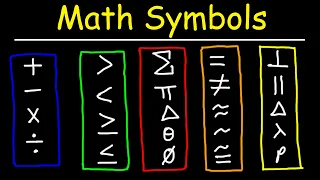 Top 50 Mathematical Symbols In English and Greek