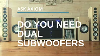 Are Dual Subwoofers Worth It?  Who Needs Two Subs - What Do They Add To Sound?