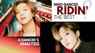 Who danced NCT DREAM RIDIN' the best? A Dancer's Analysis