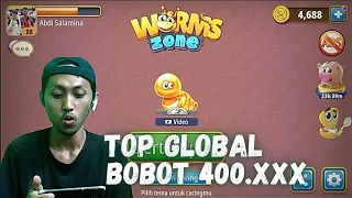 FINALLY CAN BE A TOP GLOBAL WORMS ZONE WITH WEIGHT 400.XXX,XX- ANDRIANSYAH ANGGA