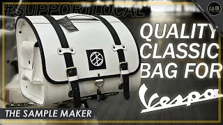 Philippine Made Quality Classic Bag for Vespa and Other Motorcycles | The Sample Maker | Neozeke