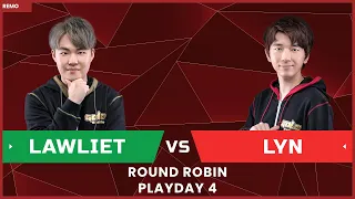 WC3 - Rejuvenation Cup: [ORC] Lyn vs. LawLiet [NE] (Playday 4)