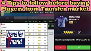 4 Tips to follow before buying a player from Transfer Market in Top Eleven 2023 !