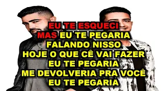 Eu Te Pegaria - Henrique & Juliano  ( Karaoke)