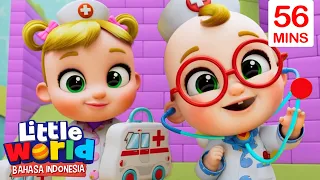 Dokter, Ibuku Terluka | Little World Bahasa Indonesia | Kartun Anak