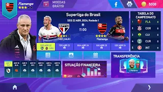 NOVO MODO CARREIRA PARA CELULAR COM BRASILEIRÃO SERIE A, B & C, COM REBAIXAMENTO