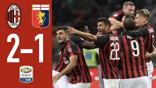 Highlights AC Milan 2-1 Genoa - Rescheduled Matchday 1 Serie A 2018/2019