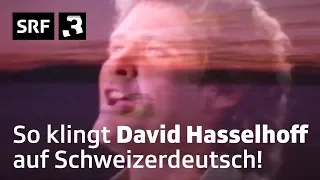 David Hasselhoff «Looking For Freedom» | Literal Video | Radio SRF 3