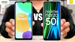 infinix Smart 6 vs Realme Narzo 50i