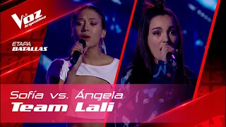 Ángela Navarro vs. Sofía Brown - "Girl on Fire" - Batallas - La Voz Argentina 2022