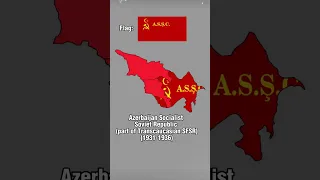 Evolution of Azerbaijan 🇦🇿 Pt 1 #history #geography #map #viral