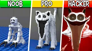 LEGO  NIGHTMARE CATNAP Final Boss : Noob, Pro, HACKER! / (Poppy Playtime Chapter 3)