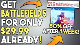 Get Battlefield 5 for Only $29.99 Already! New PlayStation Handheld Console?!