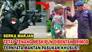 TERNYATA BUKAN BABINSA BIASA.!  SERKA MARJAN DARI PASUKAN KHUSUS