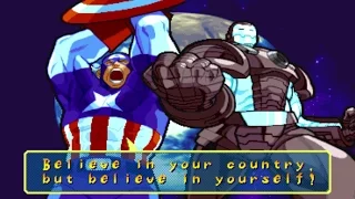 Marvel VS Capcom 1 - Captain America/War Machine - Expert Difficulty Playthrough