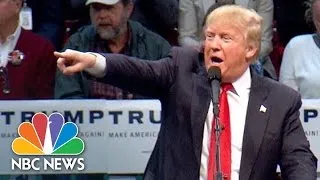 Donald Trump Tells Protester 'Go Home To Mommy' | NBC News