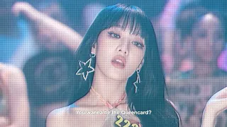 (g)i-dle - queencard (sped up)