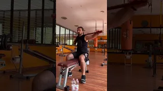 Gee Anzalone - Dragonforce - Workout at gym - Broomstick Twist