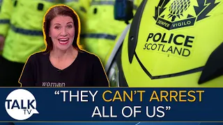 “Trans Women Are Not Women, Trans Women Are MEN” | Julia Challenges Police Scotland To Arrest Her