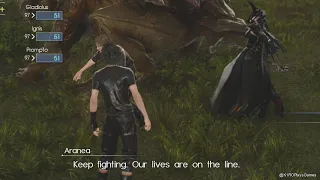 All Aranea Highwind Dialogues with Noctis, Gladiolus, Ignis, and Prompto│FINAL FANTASY XV (Console)