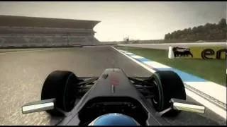 Игра F1 2010 гонка Германия Хоккенхайм Hockenheim