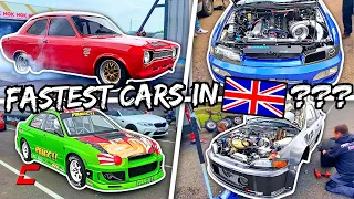 Fastest Cars in the UK Test Day at Santa Pod Raceway!