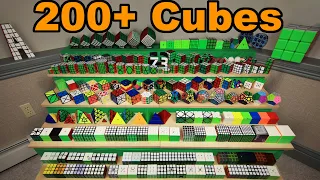 [2020] My Rubik's Cube Collection | 200+ Cubes