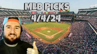 Free MLB Picks and Predictions Today 4/4/24