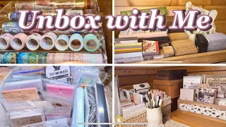 ASMR Unbox & Organize with Me | Huge Temu Stationery Haul