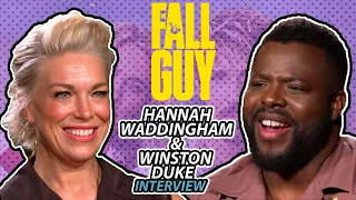 Hannah Waddingham & Winston Duke "The Fall Guy" interview