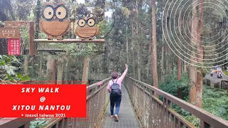 SKY WALK THROUGH THE FOREST at XITOU NATURE EDUCATION AREA NANTOU TAIWAN