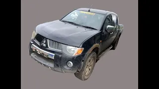 Обзор машины и проверка двигателя Mitsubishi L200-V 2.5D KB4T 2007 г. МКПП ZEA41