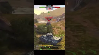 6 ИГРОКОВ против одного СТАТИСТА на ИМБЕ в #wotblitz #tanksblitz #shorts