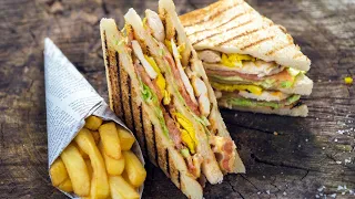 How to Make Classic Club Sandwich | Classic Club Sandwich Recipe