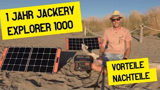 1 Jahr Erfahrung mit Jackery Explorer 1000 Powerstation