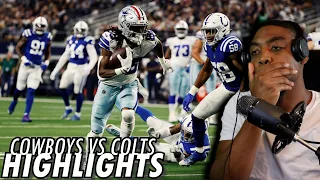 Colts vs Cowboys | Week 13 2022 Game Highlights Reaction