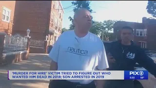 VIDEO: 'Murder for hire' victim described man in hoodie