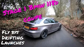 Stage 1 BMW 118d gets the back end out *DRIFTING, LAUNCHES, FLY BYS, CERTI DRIVING*