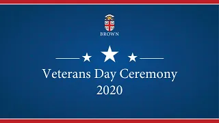 2020 Veterans Day Ceremony