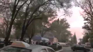 Луганск Реальные боестолкновения Штурм военкомата 03 05 2014