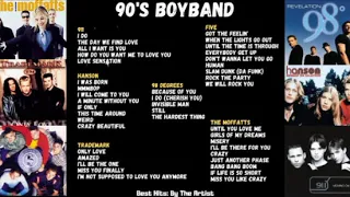 90'S BOYBAND GREATEST HITS SONG | The Moffatts, Five, 911, Hanson, 98̊ & Trademark…