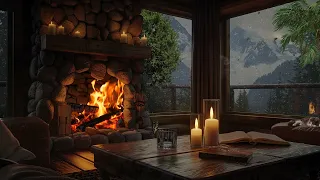 Warm Attic Space Next to the Rain Forest | Smooth Bossa Nova Jazz Music Helps Soothe the Mood