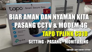 PASANG 3 CCTV TPLINK TAPO C310