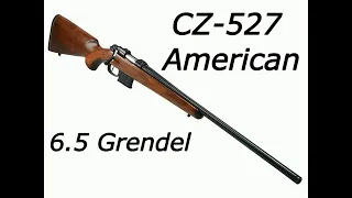 СZ-527 American 6.5 Grendel. Полный обзор + отстрел на 100 и 300 метров.