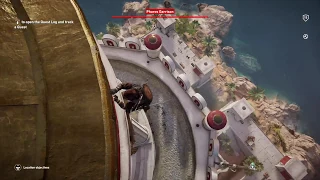 Assassin's Creed Origins backwards leap of faith